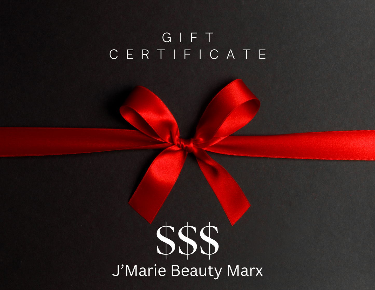 J'Marie's Beauty Marx Gift Card